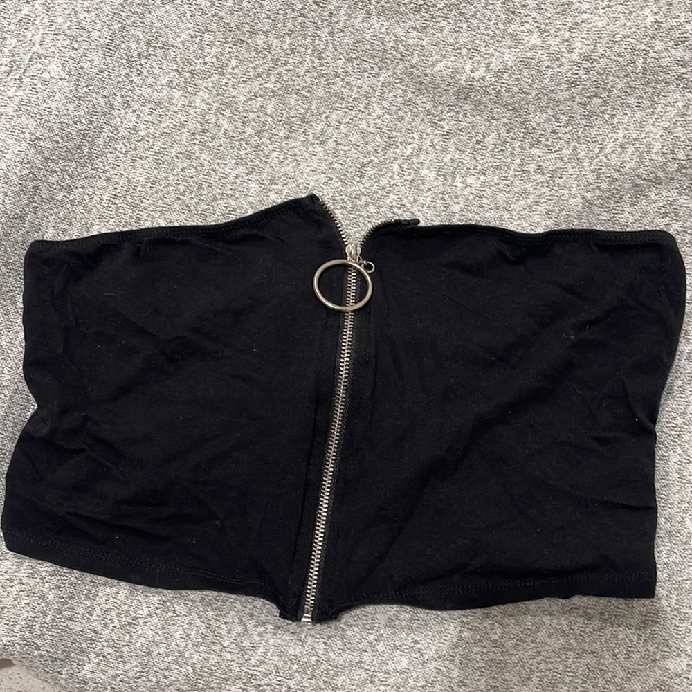 Black tube top